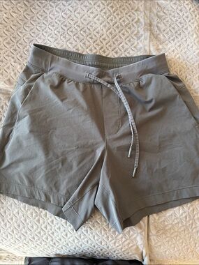 Lululemon Men's Black Drawstring Active Shorts
